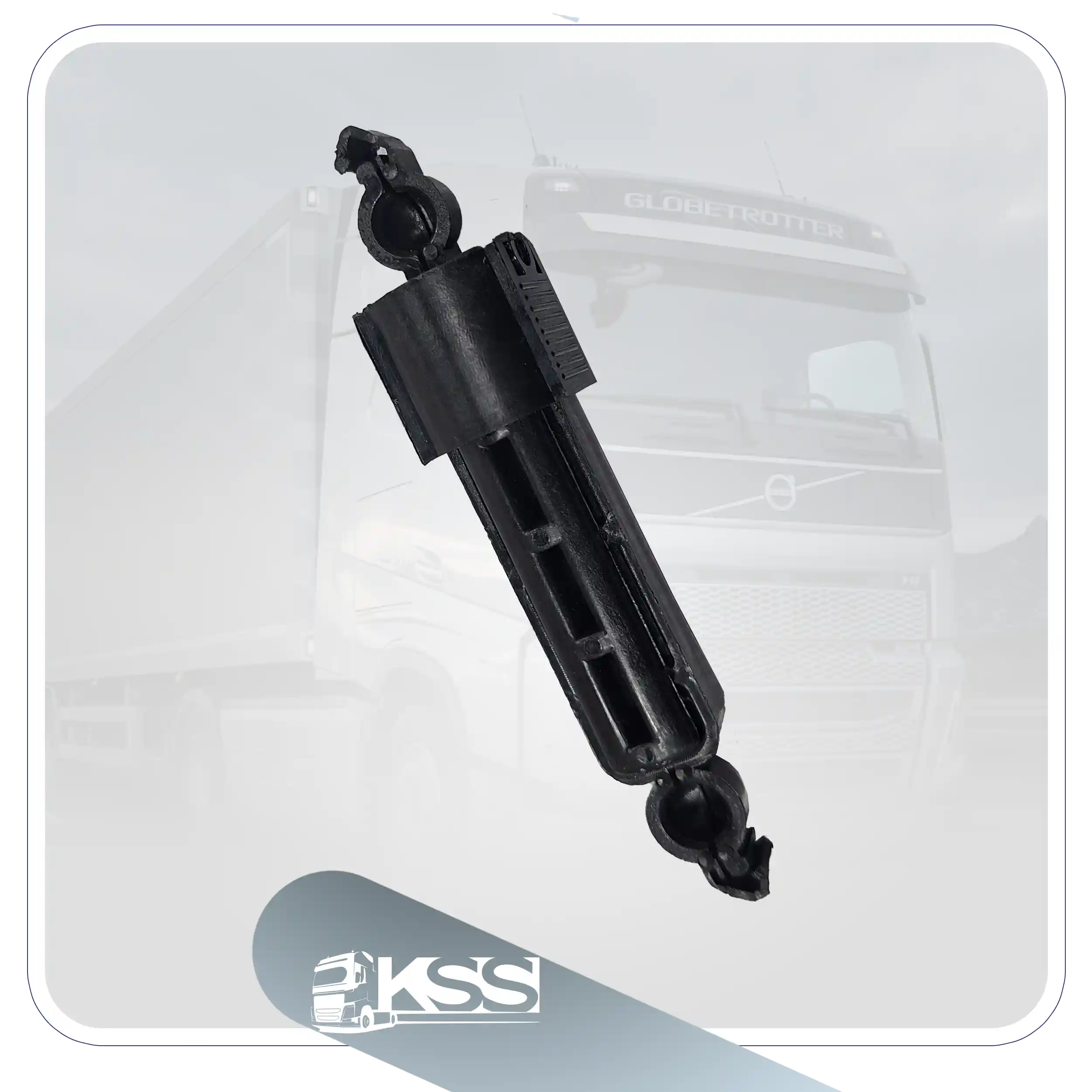 اهرم تنظیم ارتفاع کمک بالنی پشت اتاق کامیون ولوو FH500 و رنو T | شماره فنی 21390383 - 22475035